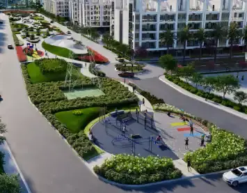 Concept landscape design – Coopers Hill for Signature Global Daxin Vistas